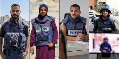 Gazze’deki AA muhabirleri: "Filistin halkının maruz kaldığı her sıkıntıya maruz kalıyoruz"