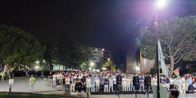 Bursa'da eller Gazze için duaya kalktı