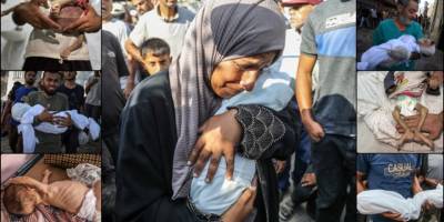 Soykırımcı İsrail Gazze’de 9 çocuğu doğdukları gün katletti