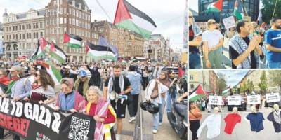 Dünya Gazze için ayakta