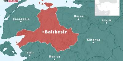 Balıkesir'de 6,1 büyüklüğünde deprem