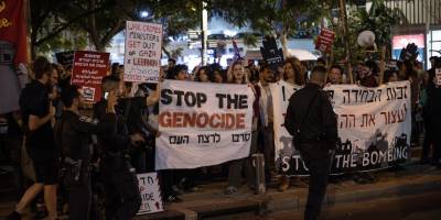 İsrail’de on binlerce kişi, Gazze'nin işgal kararını protesto etti