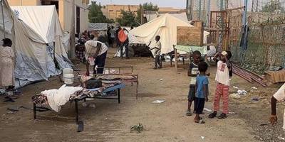 Sudan'ın Faşir şehrinde halk gıda kıtlığı nedeniyle hayvan yemi yiyor