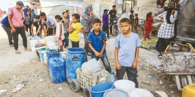 Gazze'de ölümün adı açlık ve susuzluk