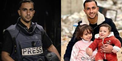 Gazze'de şehit edilen Enes Eş-Şerif’in eşi kocasının son anlarını anlattı