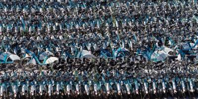 İBB'nin deposu bisiklet mezarlığına döndü