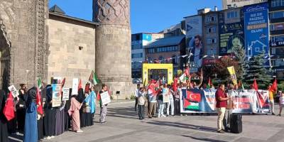 Sağlık çalışanları 93. haftadır Gazze için yürüyüş yapıyor!