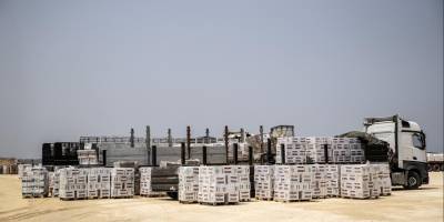 Pakistan'dan Gazze'ye 100 tonluk gıda yardımı