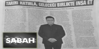 Çin’in reklamını yapmak Sabah’a mı düştü?