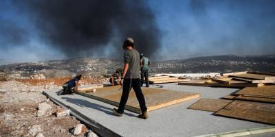 Filistin topraklarını gasbeden İsrailliler, Batı Şeria'da 300 koyun çaldı