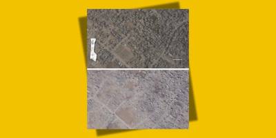 Gazze'deki yıkım uzaydan görüntülendi