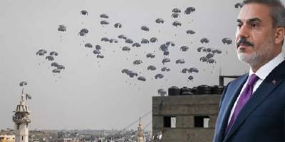 Hakan Fidan: Gazze'ye havadan yardım için Erdoğan'dan onay alındı