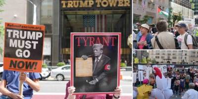 ABD’de 50 eyalette Trump karşıtı gösteri: İstifa çağrıları yapıldı