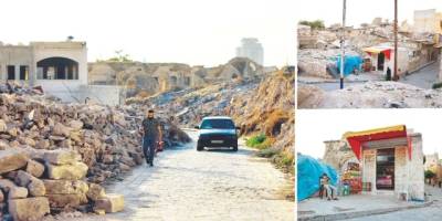 Halep'te savaşın izleri siliniyor