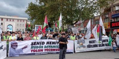 Küresel Sumud Filosu Bursa'da selamlandı