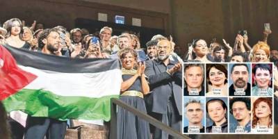 Sanat dünyası Siyonist korku duvarını aştı