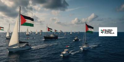 “Ayağa kalkın, Nuh’un vicdan gemileri geçiyor Akdeniz’den...”