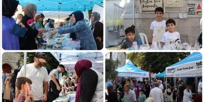STK'ler ve Üsküdar esnafından "Gazze için Hayır Çarşısı" etkinliği