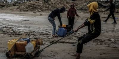 UNRWA: Binlerce Filistinli temiz suya erişimi olmayan çadırlarda yaşıyor