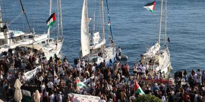 Yunanistan'da muhalefetteki sol partilerden Küresel Sumud Filosu'na destek mesajı