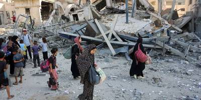 İşgal ordusu bir ayda 1600 binayı ve 13000 çadırı yerle bir etti