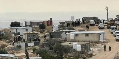 Siyonist İsrail, 3 bin dönüm araziye sahip Filistin köyünü ikinci kez yerle bir etti