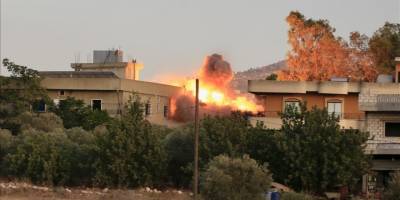 İşgalci İsrail Lübnan’ın güneyinde iki bölgeyi daha vurdu