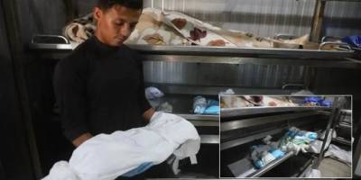 Gazze'de bebekler katlediliyor