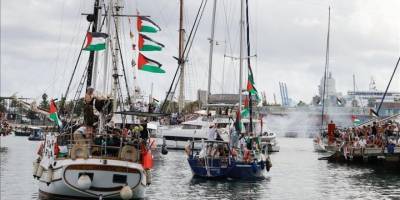 Küresel Sumud Filosu, dronlar tarafından takip edildiklerini duyurdu