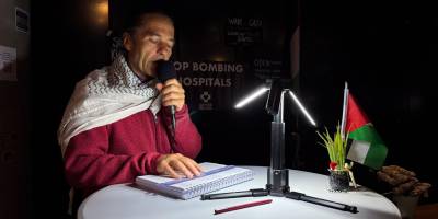 Hollanda’da 50 gün boyunca 24 saat Gazze’de katledilenlerin isimleri okundu