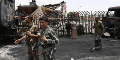 İşgalci İsrail Sana'yı vurdu