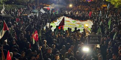 Ankara’da Siyonistlerin Sumud Filosu’na yönelik saldırıları lanetlendi