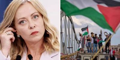 Meloni Sumud Filosu'nun artık durmasını istemiş!