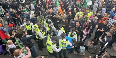 Palestine Action grubuna destek eyleminde 355 kişi gözaltına alındı