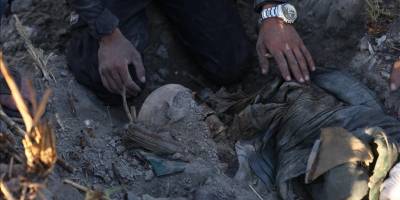 Suriye'nin Humus ilinde toplu mezar bulundu