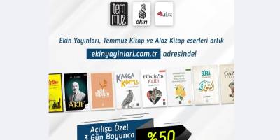 Ekin Yayınları’ndan %50 indirim kampanyası
