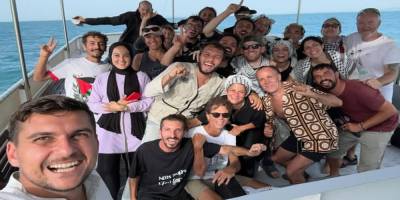 Küresel Sumud Filosu Gazze'nin yanında, Gazze de Filonun yanında