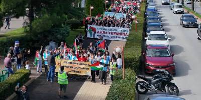 Kdz. Ereğli’den Gazze cihadına ve Küresel Sumud filosuna destek