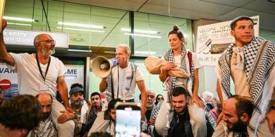 Küresel Sumud Filosu'na katılan 4 Hollandalı aktivist ülkelerine döndü