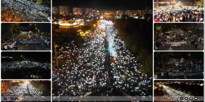 Diyarbakırlılar Aksa Tufanı yıldönümünde Gazze direnişini selamladı