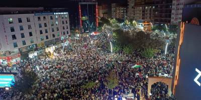 Batman'da Aksa Tufanı yıl dönümünde on binler Gazze için yürüdü