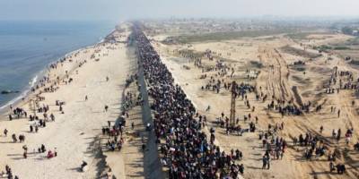 Vahşete rağmen Gazzeliler evlerine dönmenin fırsatını kolluyorlar!