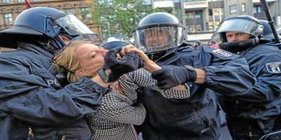 “Artık Almanya’da Filistinliler için gösteri yapmaya gerek yok”muş!