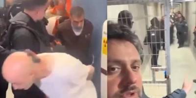 Siyonist rejimin esir takası öncesi Filistinli esirlere uyguladığı zulüm görüntüleri yayınlandı