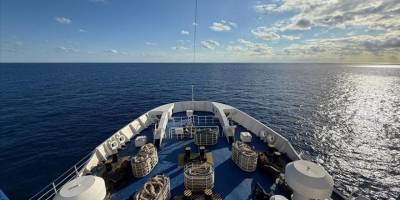 Türkiye'nin Gazze'ye umut taşıyan 17."İyilik Gemisi" El-Ariş Limanı'na yaklaştı