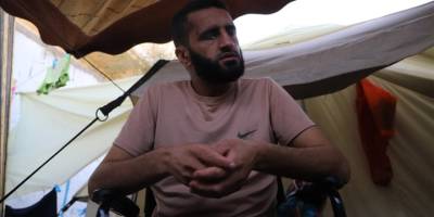 İsrail işkencesi sonucu görme yetisini kaybeden Filistinli Mahmud, özgürlüğüne acı içinde kavuştu