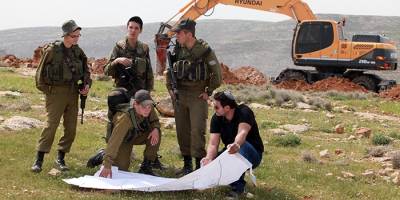 İşgal güçleri Nablus’ta Filistinlilere ait 70 dönüm araziye el koydu