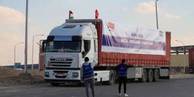 Gazze'ye 6600 tır sözüne karşın sadece 986 tır giriş yaptı