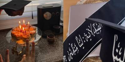 Lina için sürpriz mezuniyet kutlaması  