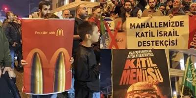 Üsküdar’da McDonald’s şubesine direniş devam ediyor